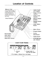 Preview for 5 page of Panasonic KX-T2365E Operating Instructions Manual