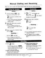 Preview for 6 page of Panasonic KX-T2365E Operating Instructions Manual