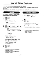 Preview for 12 page of Panasonic KX-T2365E Operating Instructions Manual