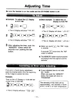 Preview for 13 page of Panasonic KX-T2365E Operating Instructions Manual