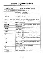 Preview for 14 page of Panasonic KX-T2365E Operating Instructions Manual