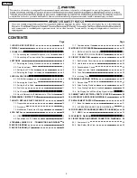 Preview for 2 page of Panasonic KX-T2375MXW Service Manual