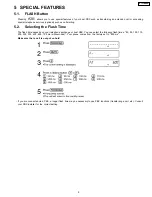 Preview for 9 page of Panasonic KX-T2375MXW Service Manual