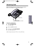 Preview for 15 page of Panasonic KX-T2375SUW Operating Instructions Manual