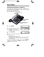 Preview for 16 page of Panasonic KX-T2375SUW Operating Instructions Manual