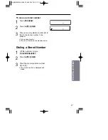 Preview for 17 page of Panasonic KX-T2375SUW Operating Instructions Manual