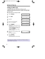 Preview for 24 page of Panasonic KX-T2375SUW Operating Instructions Manual