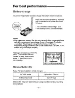 Preview for 7 page of Panasonic KX-T3726 Operating Instructions Manual