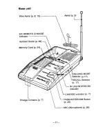 Preview for 11 page of Panasonic KX-T3726 Operating Instructions Manual