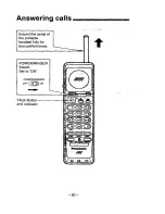 Preview for 20 page of Panasonic KX-T3726 Operating Instructions Manual