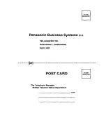 Preview for 43 page of Panasonic KX-T3726 Operating Instructions Manual