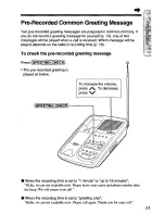 Preview for 13 page of Panasonic KX-T4450-B Operating Instructions Manual