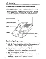 Preview for 14 page of Panasonic KX-T4450-B Operating Instructions Manual