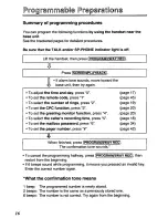 Preview for 16 page of Panasonic KX-T4450-B Operating Instructions Manual