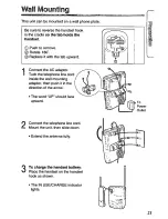 Preview for 21 page of Panasonic KX-T4450-B Operating Instructions Manual