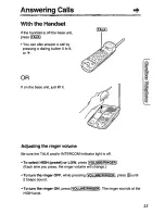 Preview for 23 page of Panasonic KX-T4450-B Operating Instructions Manual