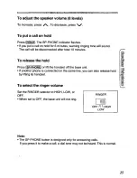 Preview for 25 page of Panasonic KX-T4450-B Operating Instructions Manual