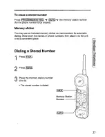 Preview for 27 page of Panasonic KX-T4450-B Operating Instructions Manual