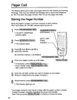 Preview for 42 page of Panasonic KX-T4450-B Operating Instructions Manual