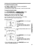 Preview for 43 page of Panasonic KX-T4450-B Operating Instructions Manual