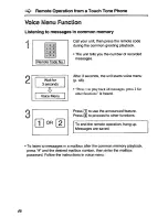 Preview for 46 page of Panasonic KX-T4450-B Operating Instructions Manual