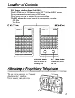 Preview for 3 page of Panasonic KX-T7440 Reference Manual