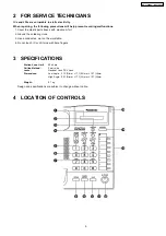 Preview for 5 page of Panasonic KX-T7665AL Service Manual