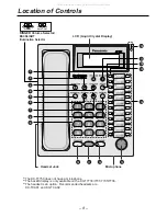 Preview for 8 page of Panasonic KX-T77 Series User Manual