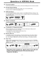 Preview for 5 page of Panasonic KX-T7710 Quick Reference Manual