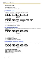 Preview for 50 page of Panasonic KX-TA82483 - Expansion Cards Programming Manual