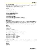 Preview for 153 page of Panasonic KX-TA82483 - Expansion Cards Programming Manual