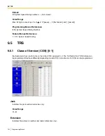 Preview for 192 page of Panasonic KX-TA82483 - Expansion Cards Programming Manual