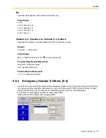 Preview for 195 page of Panasonic KX-TA82483 - Expansion Cards Programming Manual