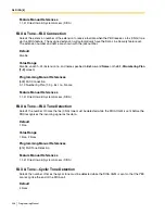 Preview for 206 page of Panasonic KX-TA82483 - Expansion Cards Programming Manual