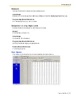 Preview for 209 page of Panasonic KX-TA82483 - Expansion Cards Programming Manual