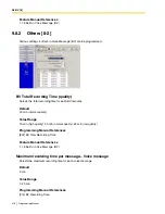 Preview for 216 page of Panasonic KX-TA82483 - Expansion Cards Programming Manual