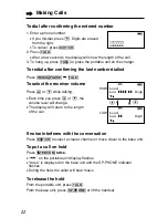 Preview for 22 page of Panasonic KX-TC1170ALN Operating Lnstructions