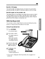 Preview for 23 page of Panasonic KX-TC1170ALN Operating Lnstructions