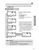 Preview for 29 page of Panasonic KX-TC1170ALN Operating Lnstructions