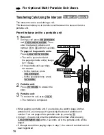 Preview for 70 page of Panasonic KX-TC1170ALN Operating Lnstructions