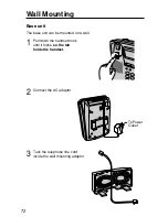 Preview for 72 page of Panasonic KX-TC1170ALN Operating Lnstructions