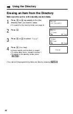 Preview for 44 page of Panasonic KX-TC1220ALW Operating Instructions Manual