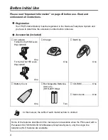 Preview for 4 page of Panasonic KX-TCA155 Operating Instructions Manual