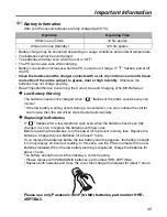 Preview for 45 page of Panasonic KX-TCA155 Operating Instructions Manual