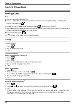 Preview for 34 page of Panasonic KX-TCA185 Operating Instructions Manual