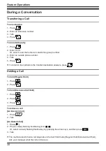 Preview for 38 page of Panasonic KX-TCA185 Operating Instructions Manual