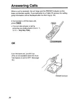 Preview for 20 page of Panasonic KX-TCC902B User Manual