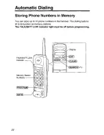 Preview for 22 page of Panasonic KX-TCC902B User Manual