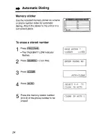 Preview for 24 page of Panasonic KX-TCC902B User Manual