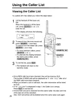 Preview for 28 page of Panasonic KX-TCC902B User Manual